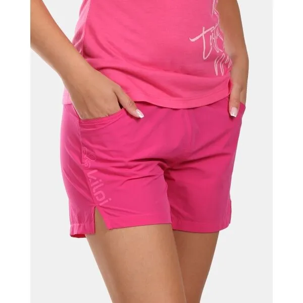KILPI MINISI Dámske športové šortky, ružová, veľkosť