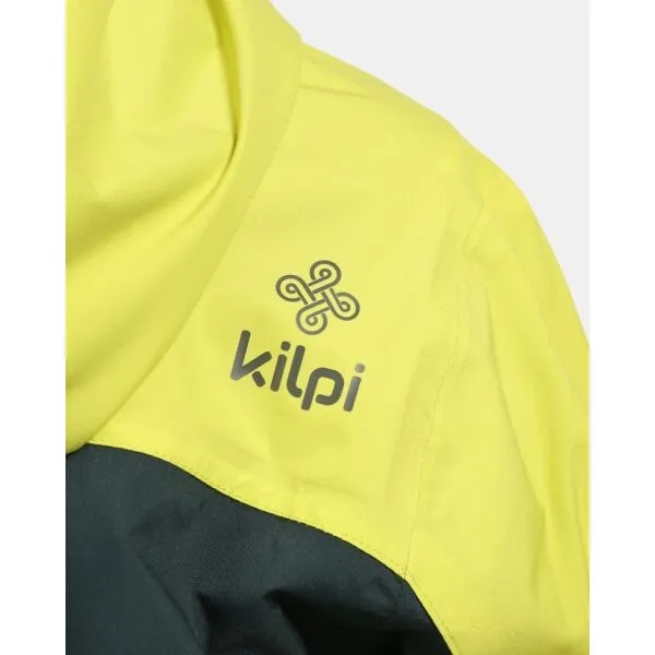 KILPI ORLETI Chlapčenská outdoorová bunda, tmavo zelená, veľkosť
