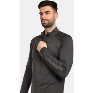 KILPI GIMI Pánske termo tričko, tmavo sivá, veľkosť