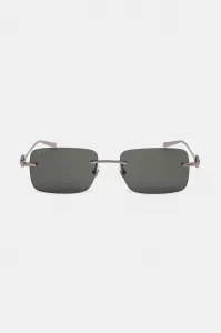 Slnečné okuliare Gucci pánske, strieborná farba, GG1703S
