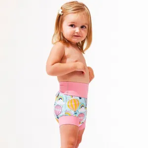 Antibakteriálne plavky Happy Nappy DUO Up & Away XL (1 – 2 roky)