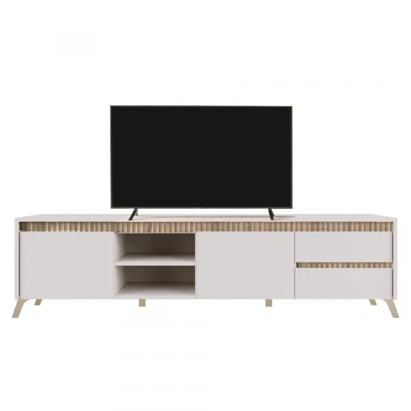 TV stolík, kašmír/dub sonoma, LONGY RTV2K2So