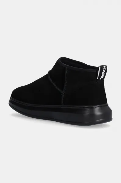 Semišové snehule Karl Lagerfeld KAPRI KOSI