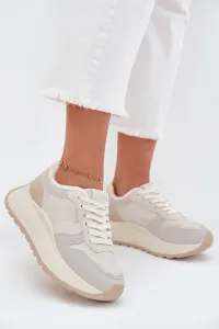 BIG STAR SHOES Zateplené dámske sneakersy na platforme Big Star