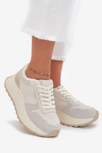 BIG STAR SHOES Zateplené dámske sneakersy na platforme Big Star