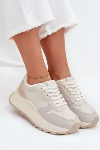 BIG STAR SHOES Zateplené dámske sneakersy na platforme Big Star