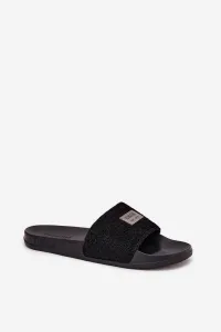 BIG STAR SHOES Dámske Šľapky Na Pěnové Podešvi S Kožušinou Big Star