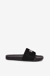 BIG STAR SHOES Dámske Šľapky Na Pěnové Podešvi S Kožušinou Big Star