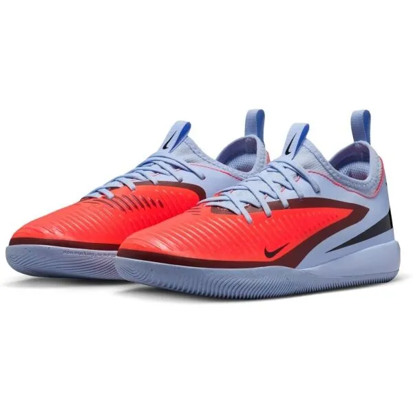 Nike JR PHANTOM 6 LOW ACAD IC Detská halová obuv, svetlomodrá, veľkosť 32