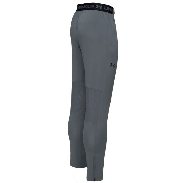 Under Armour VANISH WOVEN TAPERED Pánske športové nohavice, tmavo sivá, veľkosť