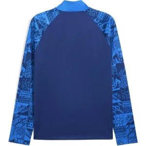 Puma NEYMAR JR PLAYMAKER 1/4 ZIP Pánska mikina, tmavo modrá, veľkosť