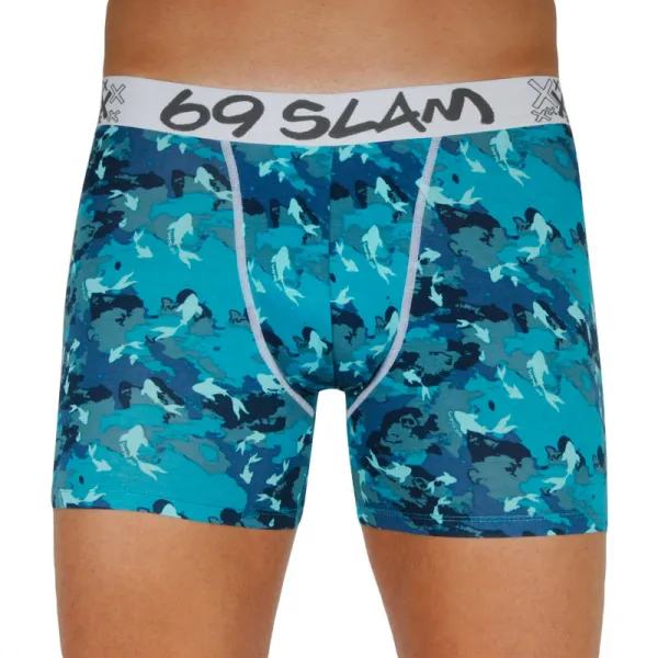 3PACK pánske boxerky 69SLAM fit bamboo mix (PACGCL-BB) M, trenky
