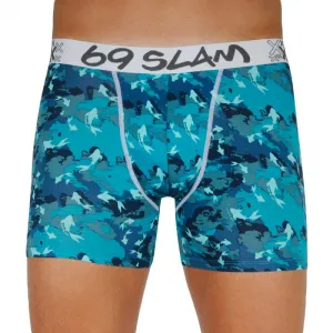 3PACK pánske boxerky 69SLAM fit bamboo mix (PACGCL-BB) M, trenky