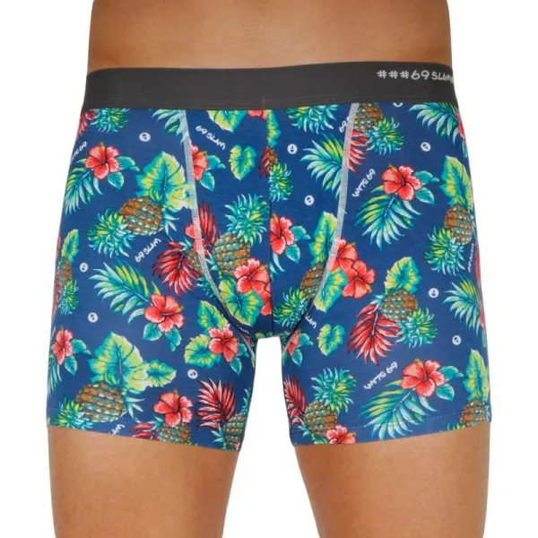 3PACK pánske boxerky 69SLAM fit bamboo mix (PACGCL-BB) M, trenky