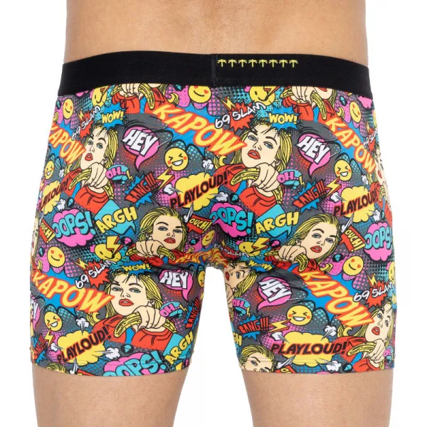 Pánske boxerky 69SLAM fit kapow (MBYPOW-PO) M, trenky
