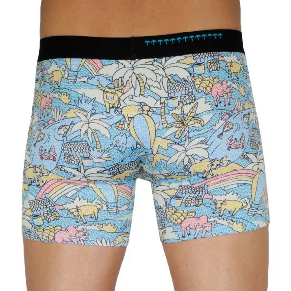 Pánske Boxerky 69SLAM fit mozaik field (MBYMOF-PO) S, trenky