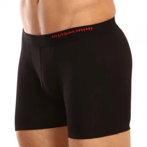 Pánske boxerky 69SLAM fit bamboo plain (MBWPLN-BK) M, trenky