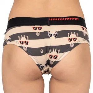 Dámske nohavičky 69SLAM boxer bamboo giraffe stripes M