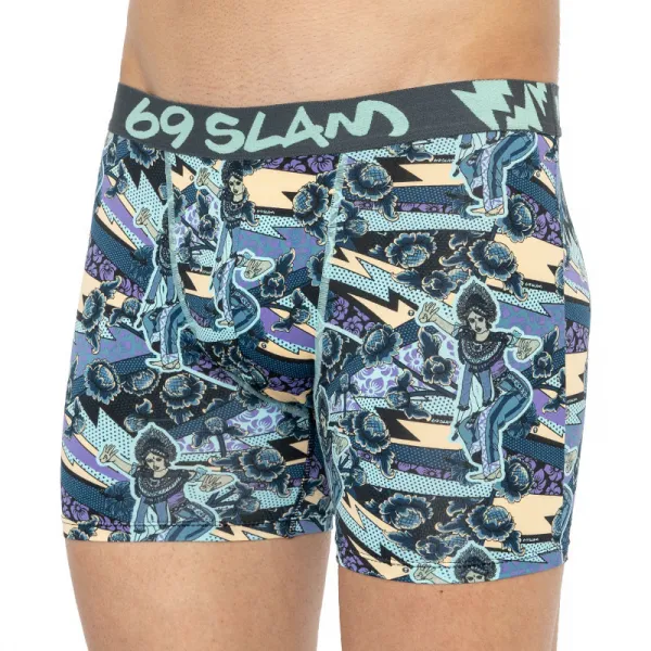 Pánske boxerky 69SLAM fit bali pendet S, trenky