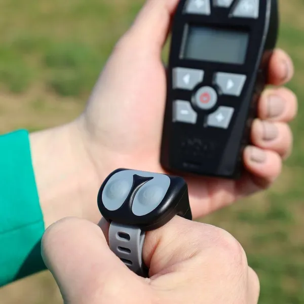 Prsteňový ovládač k výcvikovému obojku pre psov d-control Edge Ring