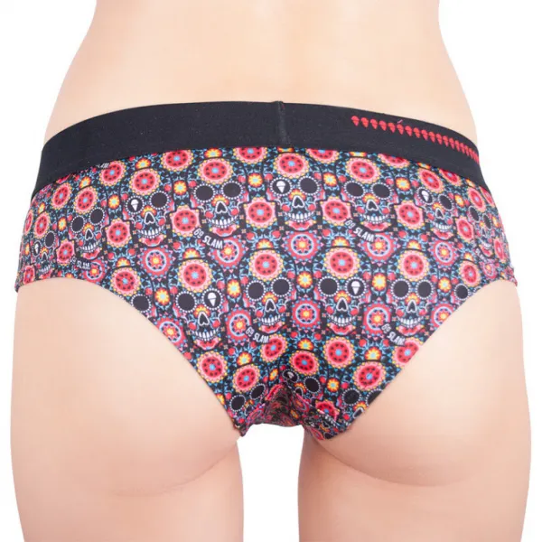 Dámske nohavičky 69SLAM boxer flower skull S