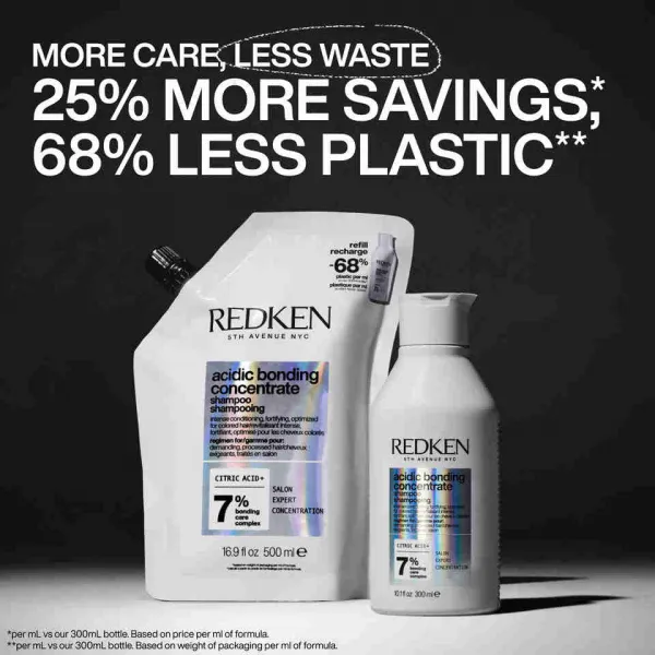 Redken Acidic Bonding Concentrate Shampoo Refill 500 ml