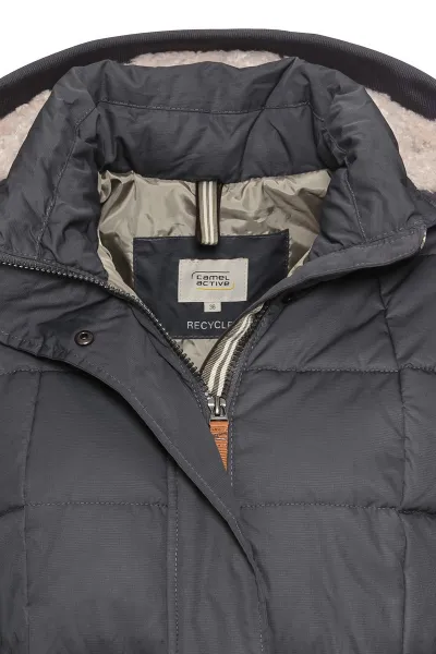 Kabát Camel Active Coat Grey Melange