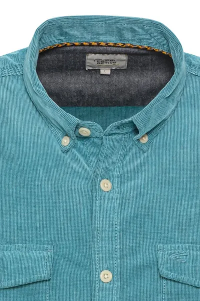 Košeľa Camel Active Freizeithemd 1/1 Arm Misty Sage