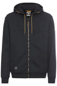 Mikina Camel Active Sweatjacket Hood Tinted Blue