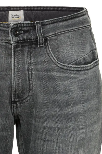 Džínsy Camel Active Denim-Slim Fit Stone Gray