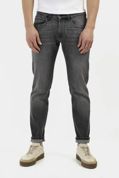 Džínsy Camel Active Denim-Slim Fit Stone Gray