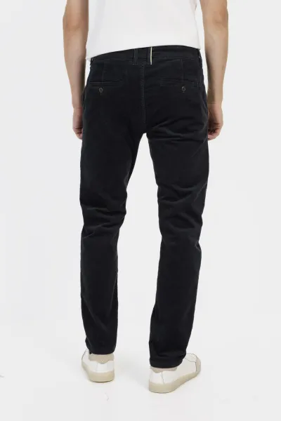 Nohavice Camel Active Chino Pants-Slim Fit Tinted Blue