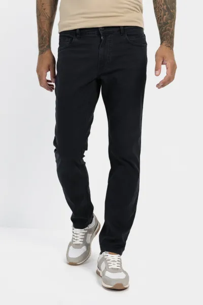 Nohavice Camel Active Basic 5 Pocket-Regular Fit Tinted Blue