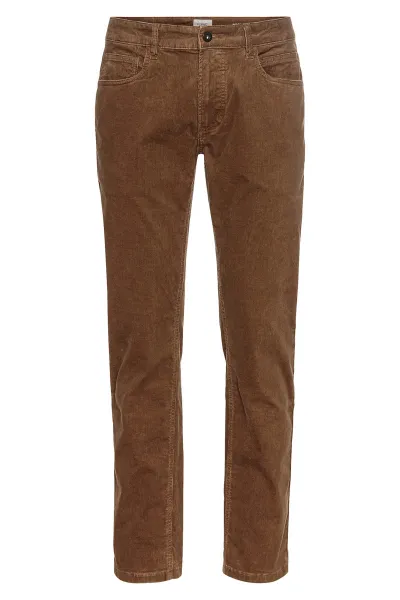 Nohavice Camel Active Cord 5 Pocket-Regular Fit Cinnamon