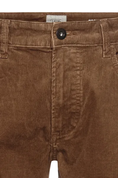 Nohavice Camel Active Cord 5 Pocket-Regular Fit Cinnamon