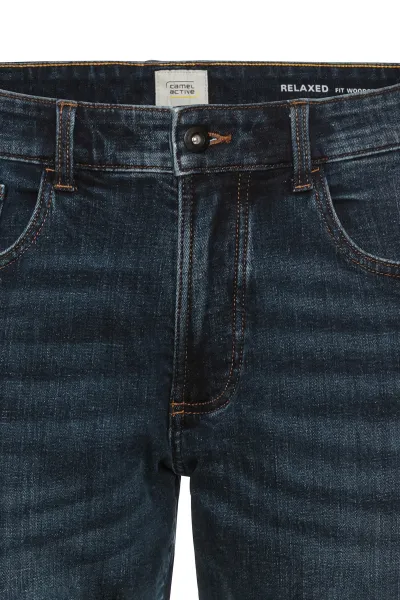 Džínsy Camel Active Denim-Relaxed Fit Indigo
