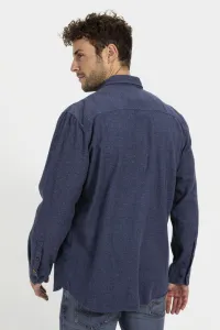 Košeľa Camel Active Freizeithemd 1/1 Arm Tinted Blue