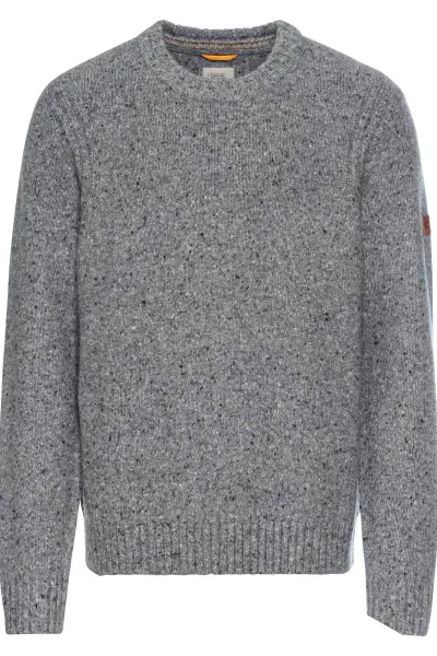 Sveter Camel Active Pullover Crewneck Grey Melange