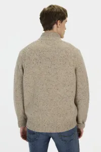 Sveter Camel Active Knitted Jacket Sand