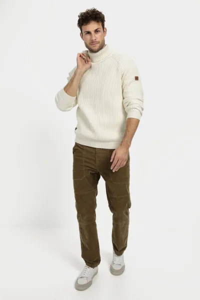 Sveter Camel Active Pullover Rollneck Creme