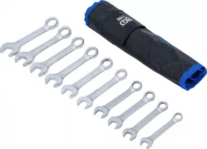 BGS Technics BGS 1188 – Sada očkoplochých kľúčov, extra krátke, 10–19 mm, 10 dielov