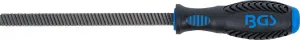 BGS Technics BGS 1792 – Brúsny pilník na brzdové strmene, 260 mm, štvorhranný