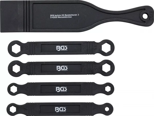 BGS Technics BGS 6663 – Sada plastových obojstranných montážnych pák, 5 dielov