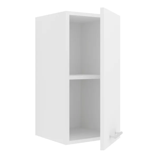 VCM Horní kuchyňská skříňka Esilo, 30 cm, bílá