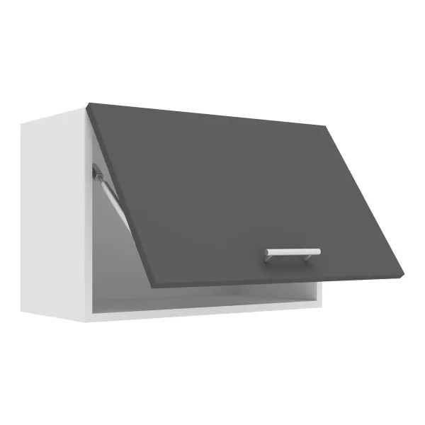 VCM Horní kuchyňská skříňka Esilo, 60 cm, výklopná, antracit