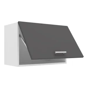 VCM Horní kuchyňská skříňka Esilo, 60 cm, výklopná, antracit