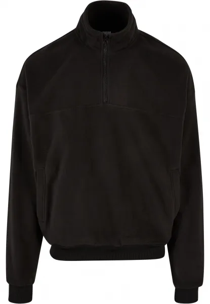 Basic Polar Fleece Troyer black