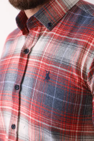 G702 DEWBERRY MEN'S SHIRT-BURGUNDY