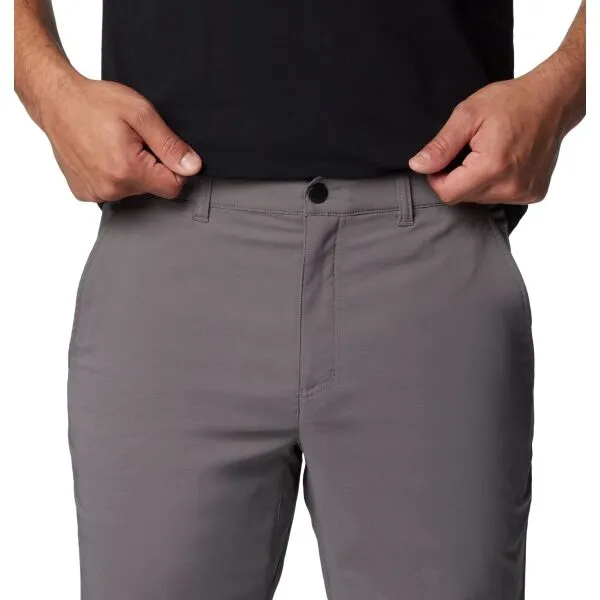 Columbia SAGE PEAK CHINO PANT Pánske outdoorové nohavice, tmavo sivá, veľkosť