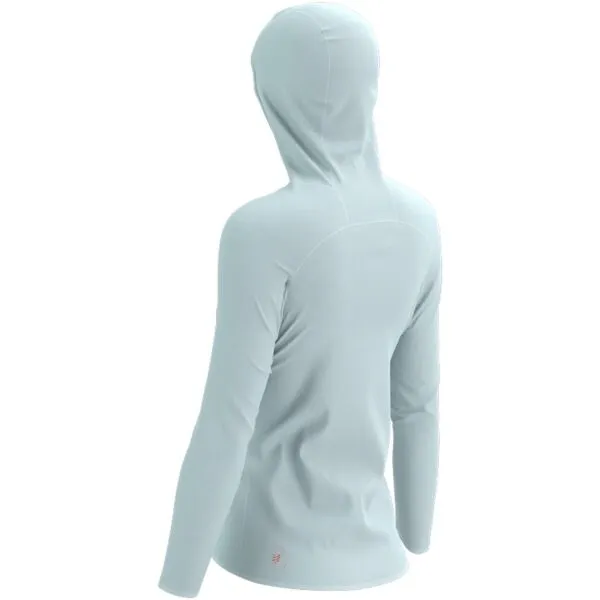 Compressport HURRICANE WATERPROOF 10/10 JACKET W Dámska bežecká nepremokavá bunda, sivá, veľkosť